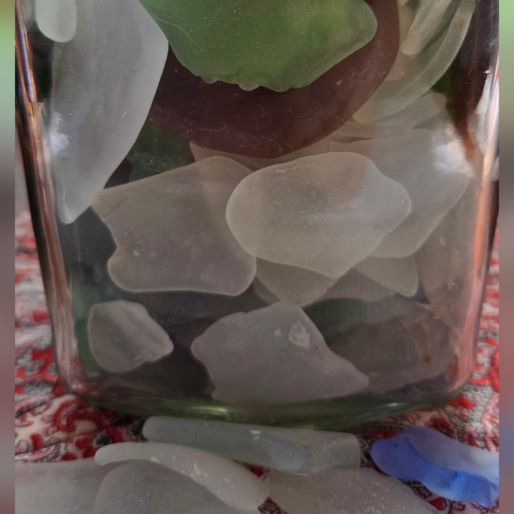 Tumbled Atlantic Sea Glass 1lb